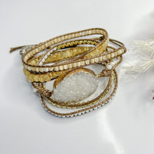 Load image into Gallery viewer, Druzy Wrap Bracelets
